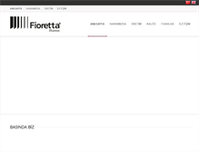 Tablet Screenshot of fioretta.com